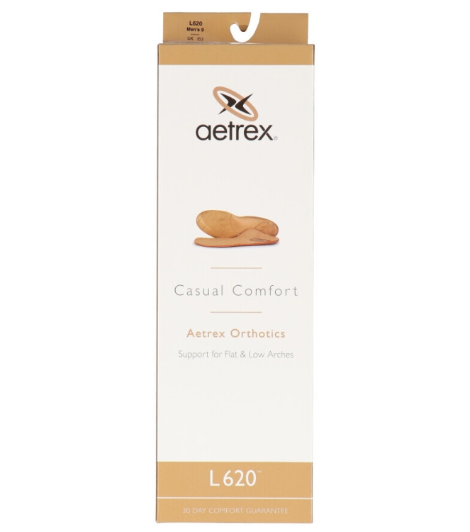 Aetrex voetbed <span>L620M Casual Comfort</span> L620M Casual Comfort meerkleurig - www.bremmerschoenen.pro - Bremmer Schoenen