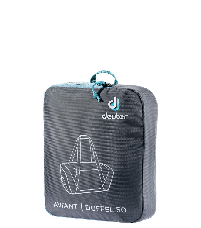 Deuter weekendtas <span>DR3520120-7000 Aviant Duffel 50</span> DR3520120-7000 Aviant Duffel 50 zwart - www.bremmerschoenen.pro - Bremmer Schoenen