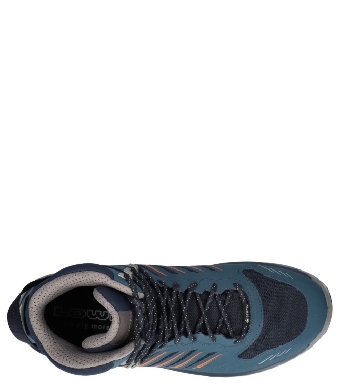 Lowa wandelschoen <span>LM310844-7920 Axos GTX Mid</span> LM310844-7920 Axos GTX Mid blauw - www.bremmerschoenen.pro - Bremmer Schoenen