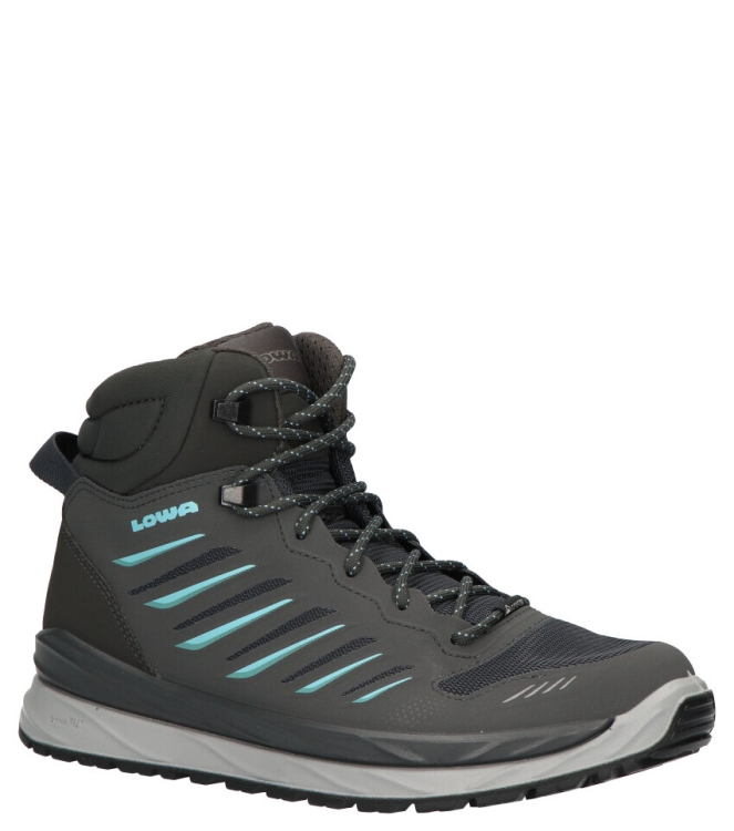 Lowa wandelschoen <span>LM320844-9716 Axos GTX Mid</span> LM320844-9716 Axos GTX Mid grijs - www.bremmerschoenen.pro - Bremmer Schoenen