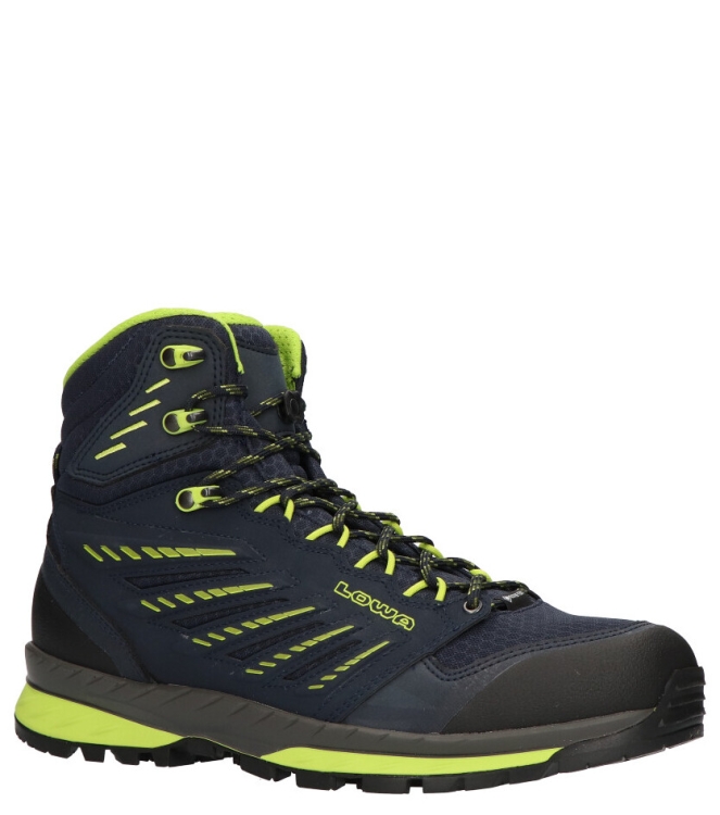 Lowa wandelschoen <span>LW210741-6903 Trek Evo GTX Mid</span> LW210741-6903 Trek Evo GTX Mid blauw - www.bremmerschoenen.pro - Bremmer Schoenen