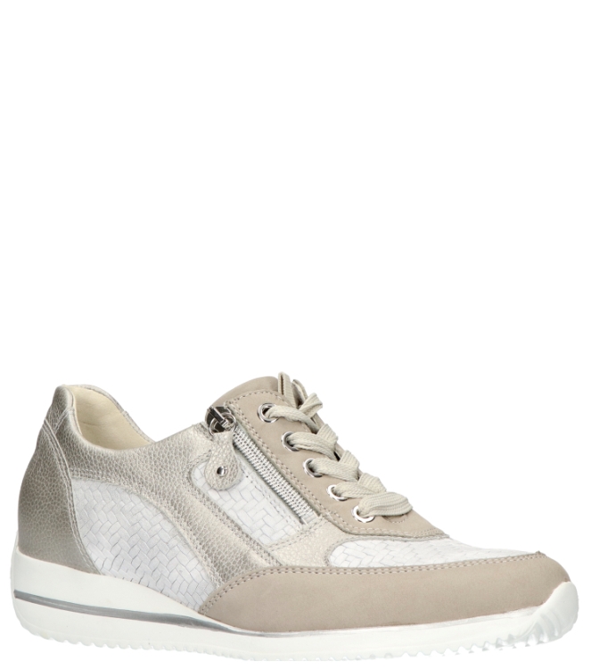 Waldlaufer sneaker <span>980008 500 349 Himona</span> 980008 500 349 Himona zilver - www.bremmerschoenen.pro - Bremmer Schoenen