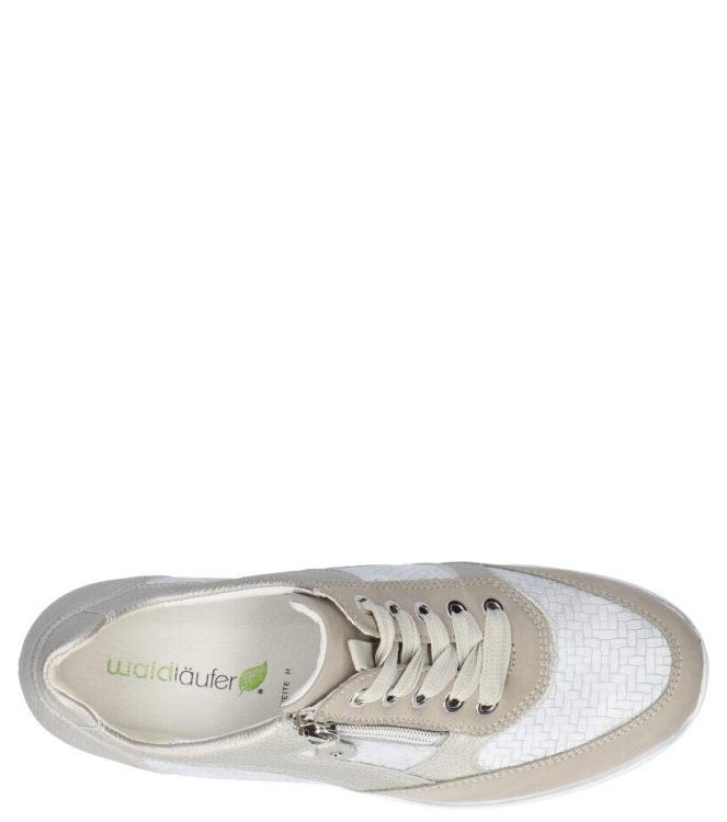 Waldlaufer sneaker <span>980008 500 349 Himona</span> 980008 500 349 Himona zilver - www.bremmerschoenen.pro - Bremmer Schoenen