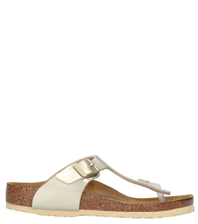 Birkenstock slipper <span>1015593 Gizeh</span> 1015593 Gizeh goud - www.bremmerschoenen.pro - Bremmer Schoenen