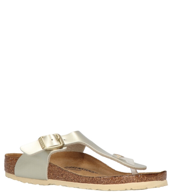 Birkenstock slipper <span>1015593 Gizeh</span> 1015593 Gizeh goud - www.bremmerschoenen.pro - Bremmer Schoenen