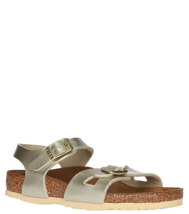 Birkenstock sandaal <span>1014829 Rio Kids BF</span> 1014829 Rio Kids BF goud - www.bremmerschoenen.pro - Bremmer Schoenen