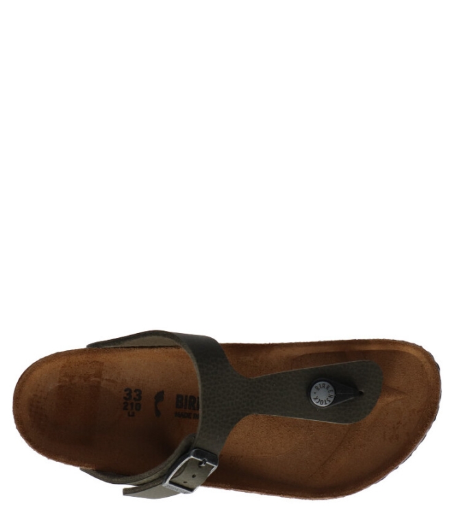 Birkenstock teenslipper <span>1011459 Gizeh</span> 1011459 Gizeh groen - www.bremmerschoenen.pro - Bremmer Schoenen