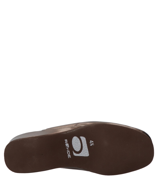 Rohde pantoffel <span>6142 77</span> 6142 77 brons - www.bremmerschoenen.pro - Bremmer Schoenen