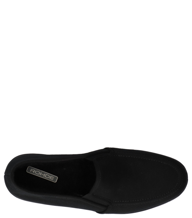 Rohde pantoffel <span>2609 90</span> 2609 90 zwart - www.bremmerschoenen.pro - Bremmer Schoenen