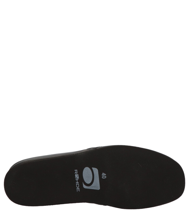 Rohde pantoffel <span>6402 90</span> 6402 90 zwart - www.bremmerschoenen.pro - Bremmer Schoenen
