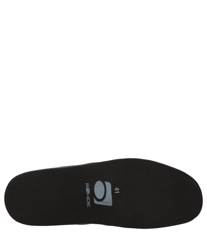 Rohde pantoffel <span>6607 90</span> 6607 90 zwart - www.bremmerschoenen.pro - Bremmer Schoenen