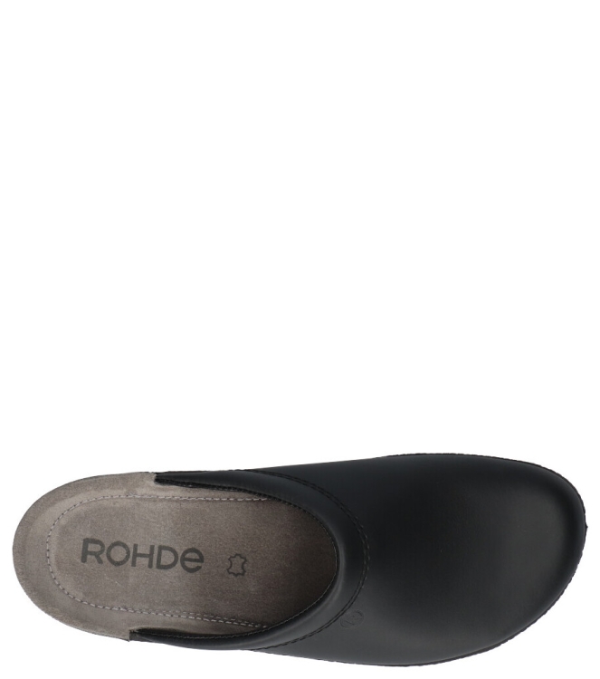 Rohde pantoffel <span>1515 90</span> 1515 90 zwart - www.bremmerschoenen.pro - Bremmer Schoenen
