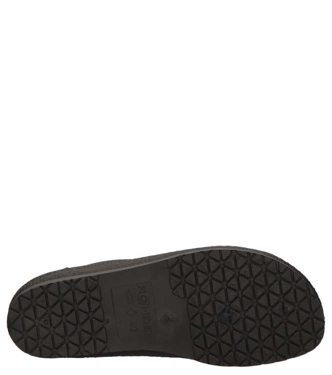 Rohde pantoffel <span>1515 90</span> 1515 90 zwart - www.bremmerschoenen.pro - Bremmer Schoenen