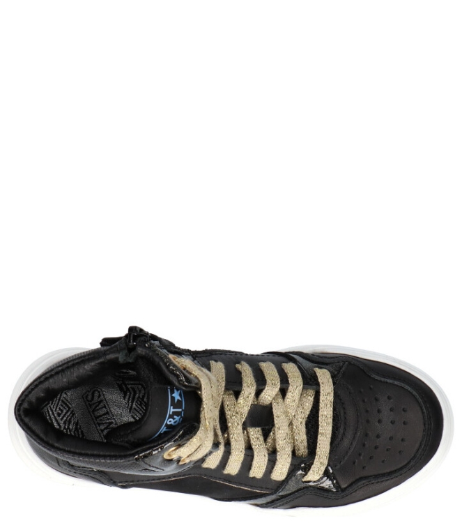 Twins sneaker <span>322701 689 Chloe cross</span> 322701 689 Chloe cross zwart - www.bremmerschoenen.pro - Bremmer Schoenen