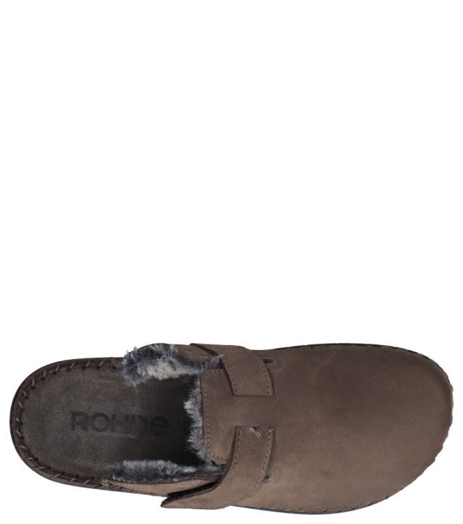 Rohde pantoffel <span>6790 72</span> 6790 72 bruin - www.bremmerschoenen.pro - Bremmer Schoenen