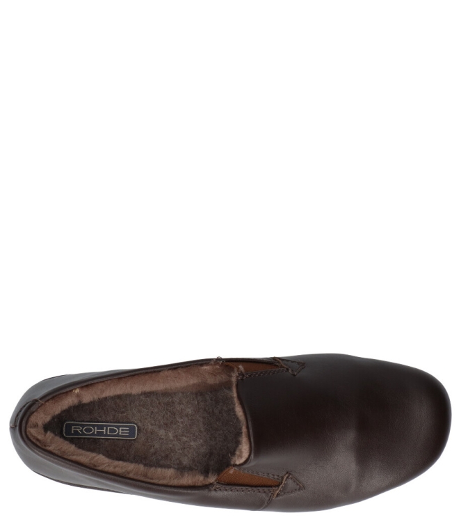 Rohde pantoffel <span>6420 71</span> 6420 71 bruin - www.bremmerschoenen.pro - Bremmer Schoenen