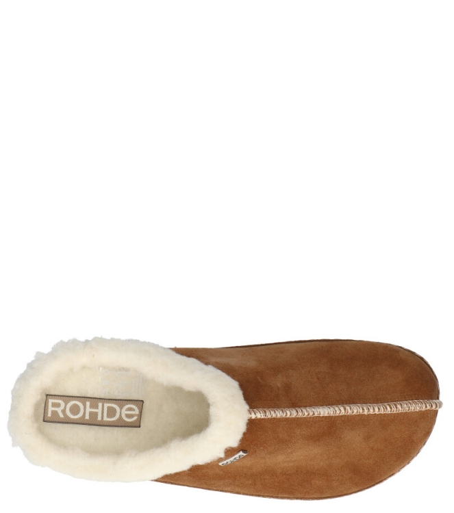 Rohde pantoffel <span>6125 76</span> 6125 76 cognac - www.bremmerschoenen.pro - Bremmer Schoenen