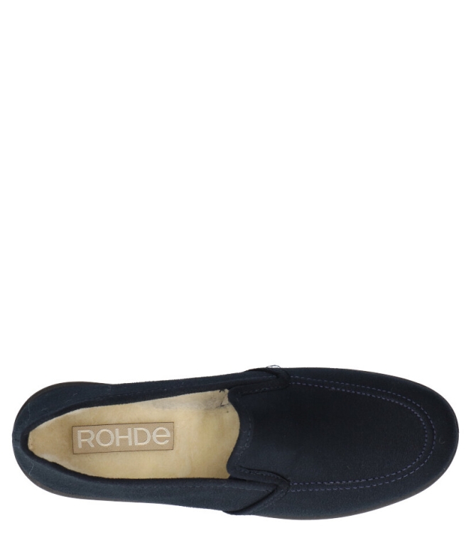 Rohde pantoffel <span>2224 50</span> 2224 50 blauw - www.bremmerschoenen.pro - Bremmer Schoenen