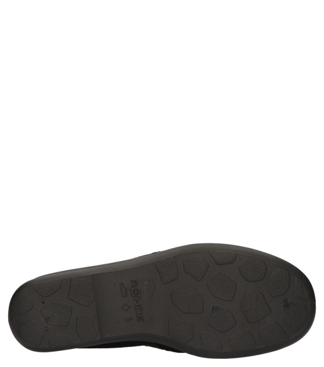 Rohde pantoffel <span>2516 90</span> 2516 90 zwart - www.bremmerschoenen.pro - Bremmer Schoenen