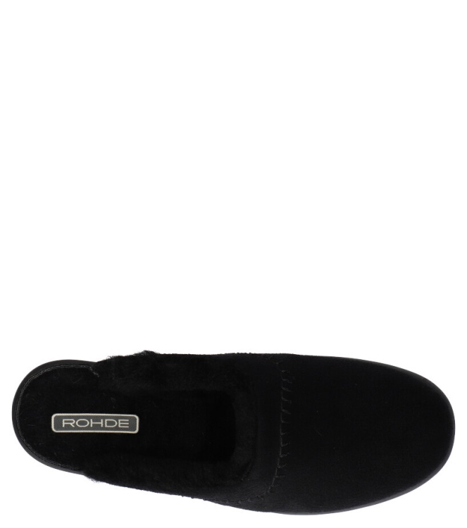 Rohde pantoffel <span>2510 90</span> 2510 90 zwart - www.bremmerschoenen.pro - Bremmer Schoenen