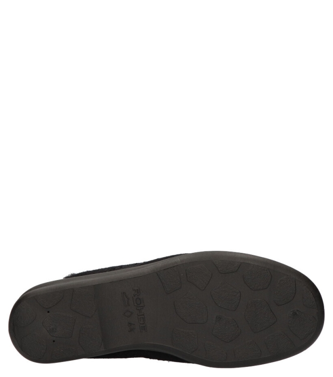 Rohde pantoffel <span>2510 90</span> 2510 90 zwart - www.bremmerschoenen.pro - Bremmer Schoenen
