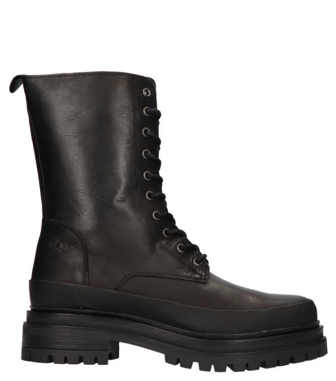Aqa veterboot <span>A8212 SBKSBK</span> A8212 SBKSBK zwart - www.bremmerschoenen.pro - Bremmer Schoenen