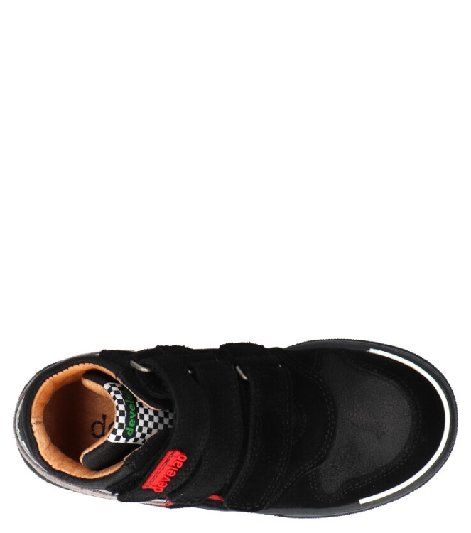 Develab Develab klittenbandschoen <span>45707 923</span> 923 Black Suede Develab klittenbandschoen <span>45707 923</span> 45707 923 zwart - www.bremmerschoenen.pro - Bremmer Schoenen