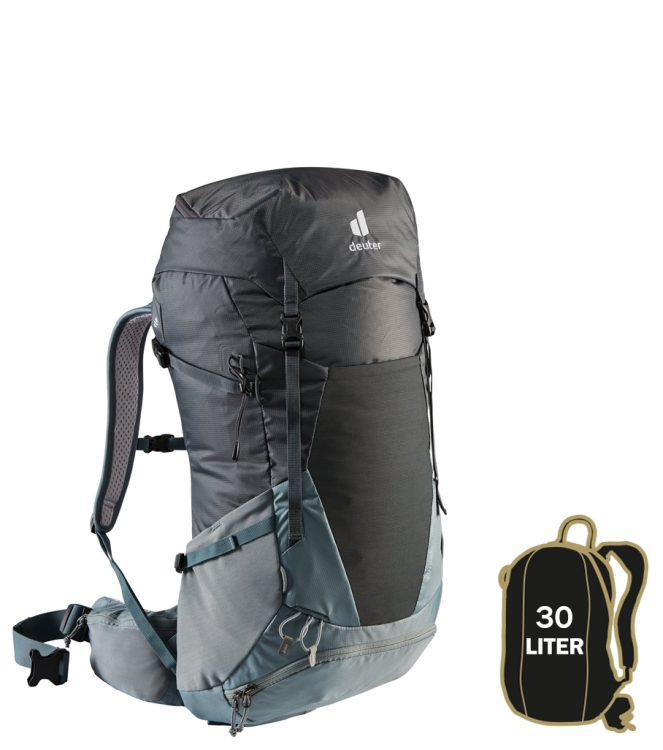 Deuter Deuter rugtas <span>DR3400721-4409 Futura 30 SL</span> Graphite-Shale Deuter rugtas <span>DR3400721-4409 Futura 30 SL</span> DR3400721-4409 Futura 30 SL grijs - www.bremmerschoenen.pro - Bremmer Schoenen