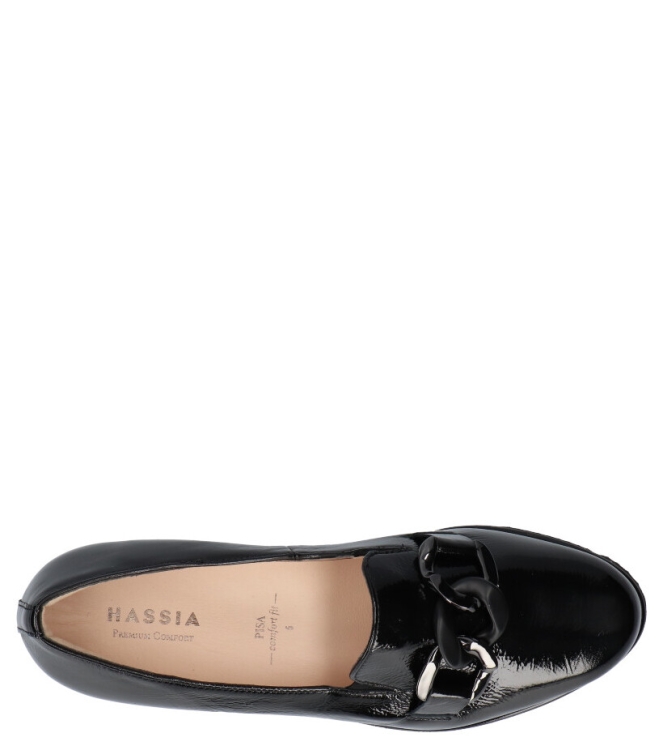 Hassia instapper <span>301536 0100 Pisa</span> 301536 0100 Pisa zwart - www.bremmerschoenen.pro - Bremmer Schoenen