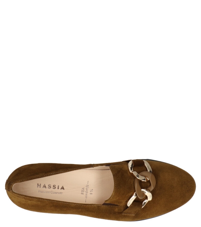 Hassia instapper <span>301537 5500 Pisa</span> 301537 5500 Pisa bruin - www.bremmerschoenen.pro - Bremmer Schoenen