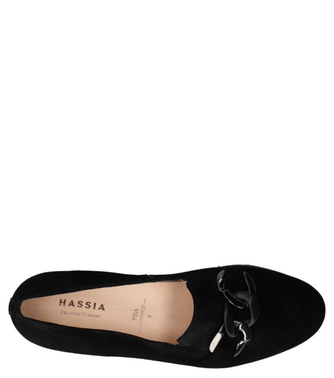 Hassia instapper <span>301537 0100 Pisa</span> 301537 0100 Pisa zwart - www.bremmerschoenen.pro - Bremmer Schoenen