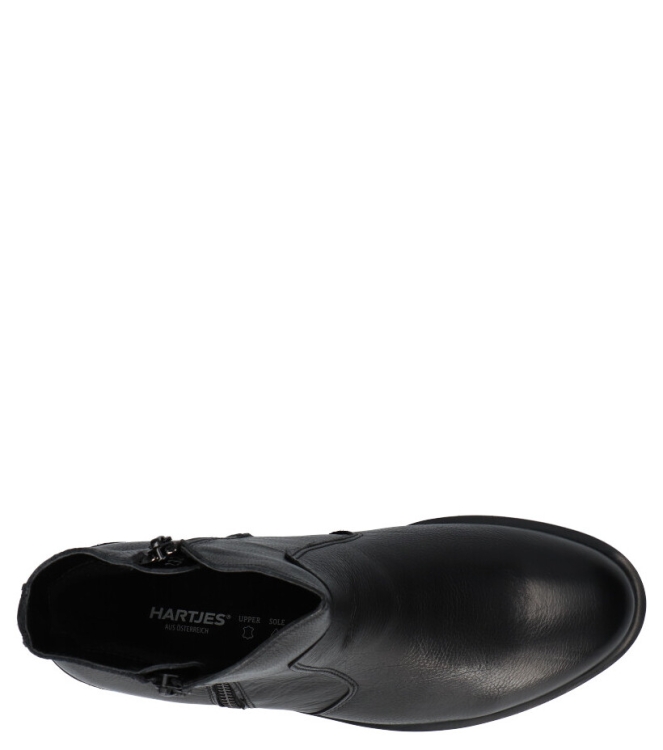 Hartjes enkellaars <span>172.1308 01/00 Trendy</span> 172.1308 01/00 Trendy zwart - www.bremmerschoenen.pro - Bremmer Schoenen