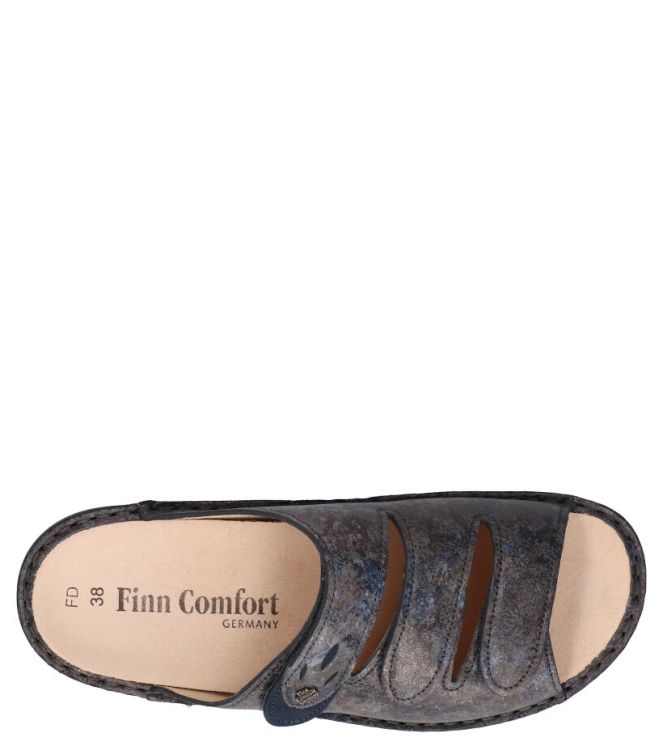 Finn Comfort slipper <span>2554 902489 Kos</span> 2554 902489 Kos grijs - www.bremmerschoenen.pro - Bremmer Schoenen