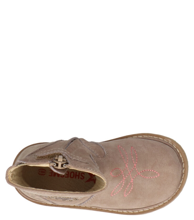 Shoesme enkellaars <span>BC22W062-B</span> BC22W062-B beige - www.bremmerschoenen.pro - Bremmer Schoenen
