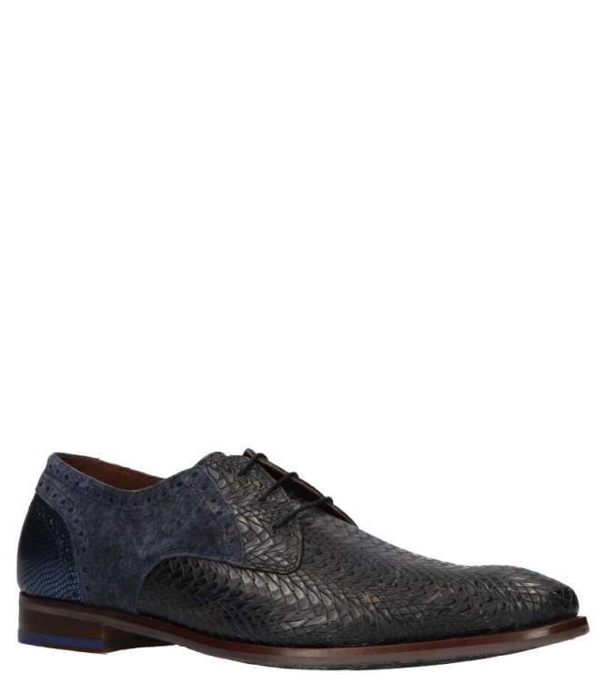 Floris van Bommel geklede schoen <span>De Stapper 17.83 SFM-30161 41-09</span> De Stapper 17.83 SFM-30161 41-09 blauw - www.bremmerschoenen.pro - Bremmer Schoenen
