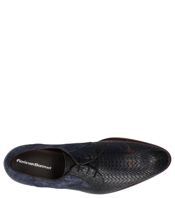 Floris van Bommel geklede schoen <span>De Stapper 17.83 SFM-30161 41-09</span> De Stapper 17.83 SFM-30161 41-09 blauw - www.bremmerschoenen.pro - Bremmer Schoenen