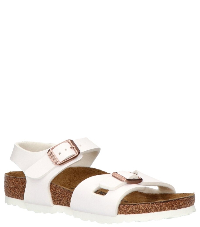 Birkenstock Sandaal <span>1024374 Rio Kids</span> 1024374 Rio Kids wit - www.bremmerschoenen.pro - Bremmer Schoenen