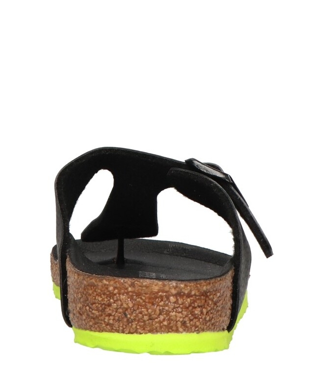 Birkenstock slipper <span>1024387 Gizeh Kids BF</span> 1024387 Gizeh Kids BF zwart - www.bremmerschoenen.pro - Bremmer Schoenen