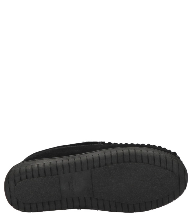 Warmbat pantoffel <span>Grizzly men GRZ4410 99 Black</span> Grizzly men GRZ4410 99 Black zwart - www.bremmerschoenen.pro - Bremmer Schoenen