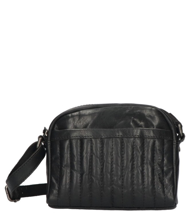 Spikes & Sparrow tas <span>B115400</span> B115400 zwart - www.bremmerschoenen.pro - Bremmer Schoenen