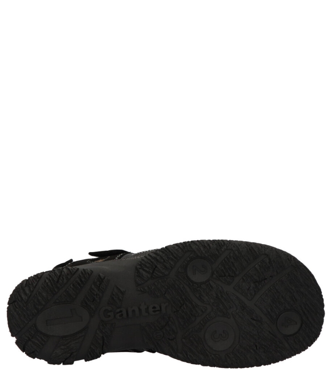 Ganter sandaal <span>257128 0100 Giovanni</span> 257128 0100 Giovanni zwart - www.bremmerschoenen.pro - Bremmer Schoenen