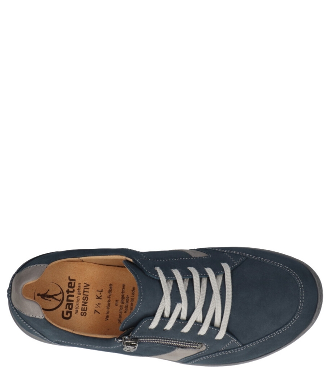 Ganter sneaker <span>259848 3763 Karl-Ludwig</span> 259848 3763 Karl-Ludwig blauw - www.bremmerschoenen.pro - Bremmer Schoenen