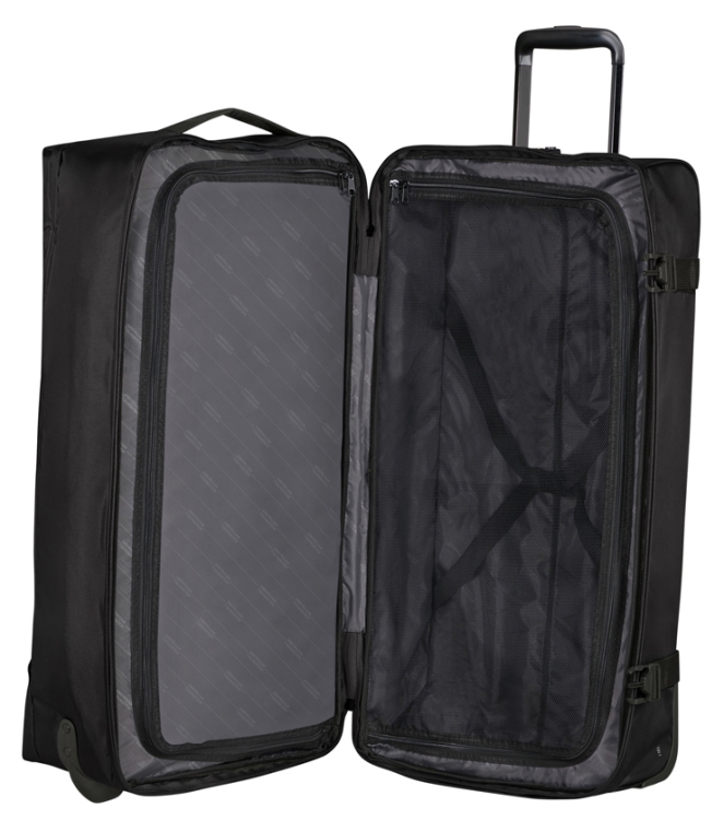 AT reistas met wielen <span>143165 0423 Urban Track Duffle L</span> 143165 0423 Urban Track Duffle L zwart - www.bremmerschoenen.pro - Bremmer Schoenen