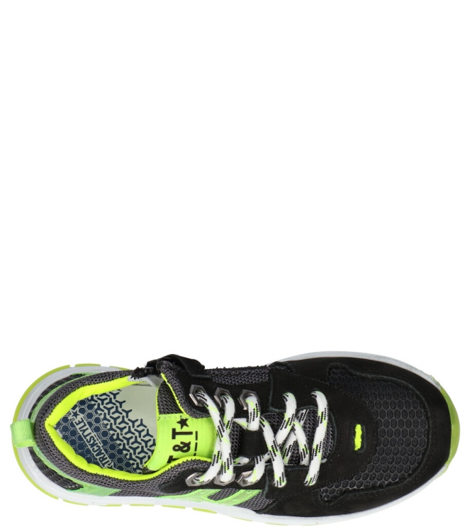 Track style sneaker <span>323355 589 Peter Pijl</span> 323355 589 Peter Pijl zwart - www.bremmerschoenen.pro - Bremmer Schoenen