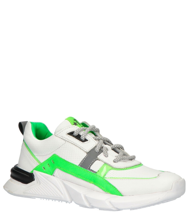 Track style sneaker <span>323340 500 Ruben Race</span> 323340 500 Ruben Race wit - www.bremmerschoenen.pro - Bremmer Schoenen