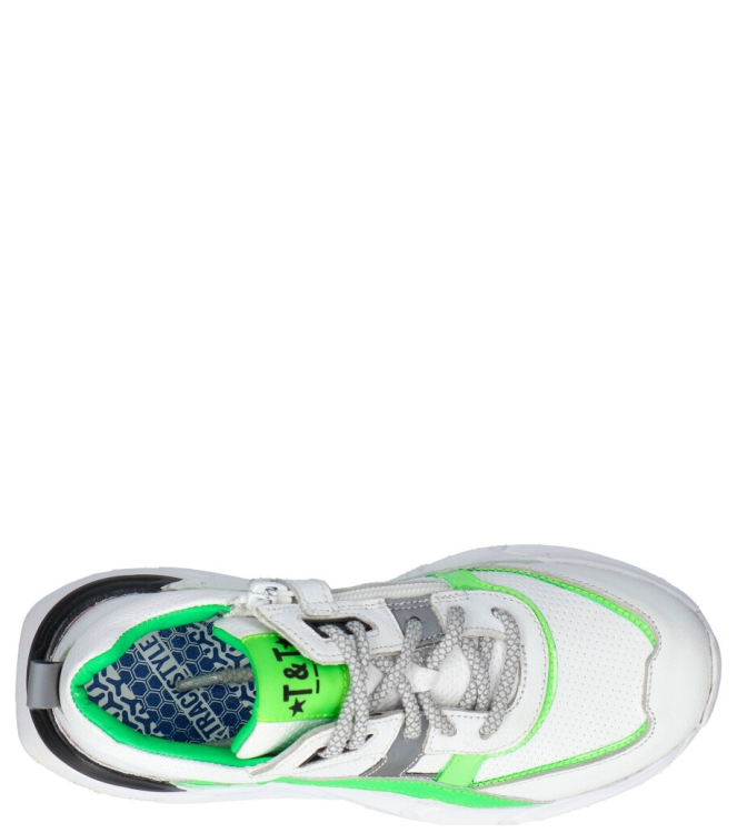 Track style sneaker <span>323340 500 Ruben Race</span> 323340 500 Ruben Race wit - www.bremmerschoenen.pro - Bremmer Schoenen