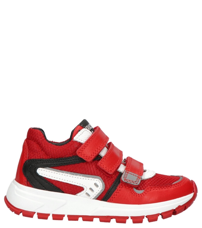 Track style klittenbandschoen <span>323322 441 Paul Pijl</span> 323322 441 Paul Pijl rood - www.bremmerschoenen.pro - Bremmer Schoenen