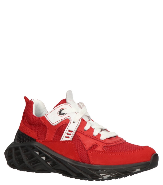 Track style sneaker <span>323390 141 David Dijk</span> 323390 141 David Dijk rood - www.bremmerschoenen.pro - Bremmer Schoenen