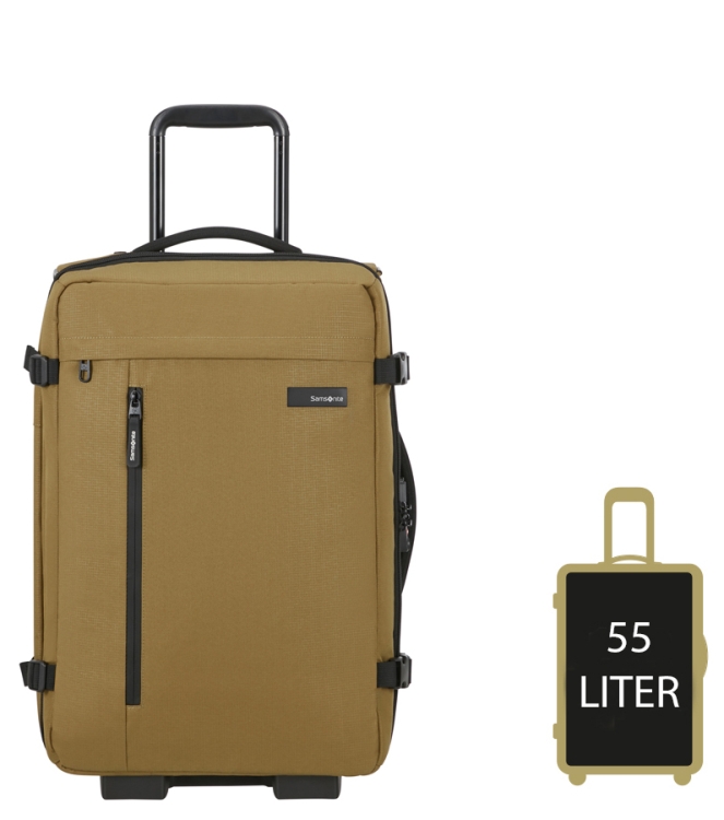 Samsonite reistas met wielen <span>143269 1635 Roader Duffle 55</span> 143269 1635 Roader Duffle 55 groen - www.bremmerschoenen.pro - Bremmer Schoenen