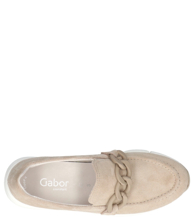 Gabor instapper <span>26.485.33</span> 26.485.33 beige - www.bremmerschoenen.pro - Bremmer Schoenen